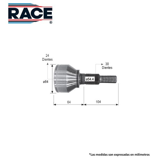 [RR-9431] JUNTA HOMOCINETICA RUEDA