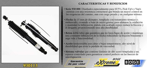 [930113] AMORTIGUADOR TRASERO