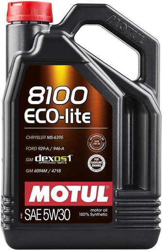 [8100 ECO-LITE GALON] ACEITE MOTUL 5W30